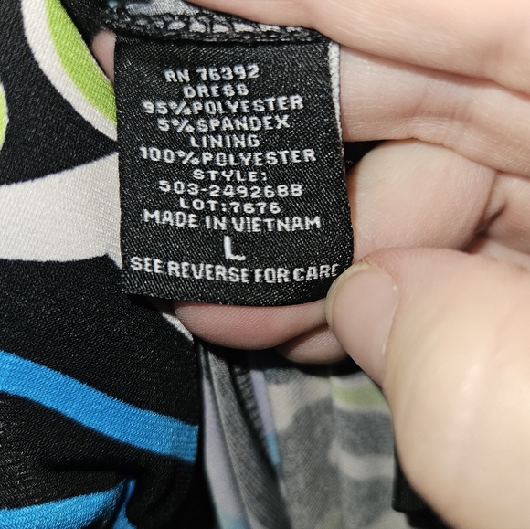 Snap Womans Spaghetti Strap Maxi Dress Size L - Picture 7 of 11